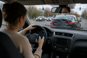 They Were on Their Phone When They Hit You. Here’s How That Actually Gets Proven in a Fall River Personal Injury Case.