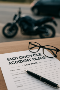 Can you make a motorcycle accident claim without a Plymouth lawyer