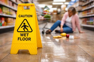 Wet Floor Signs Do Not Automatically Protect Businesses in Worcester