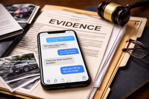 Text Messages That Have Won Personal Injury Cases in Worcester