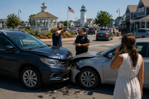 What Happens When a Tourist Causes Your Accident in Hyannis?