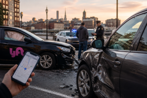 Uber and Lyft Accidents in Fall River: Who Pays When a Rideshare Driver Causes an Accident?