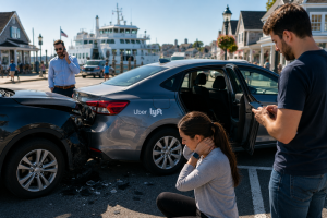 Hurt in an Uber or Lyft on Hyannis? Your Injury Claim Works Differently Than You Think